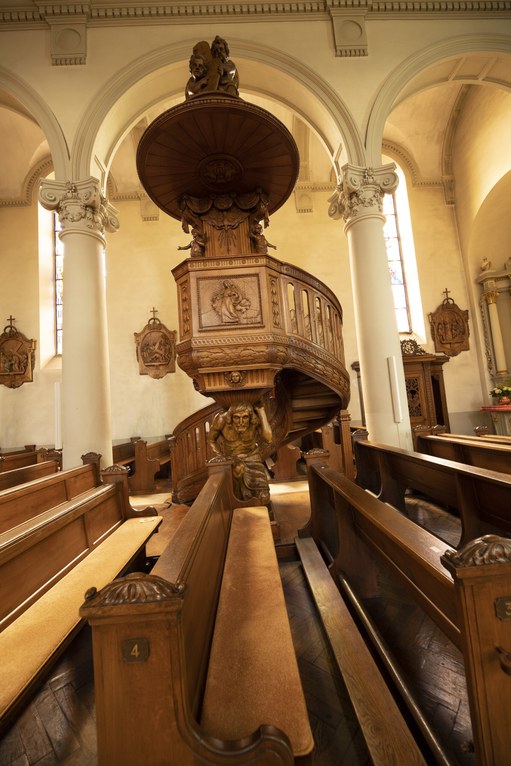 la chair de l'église